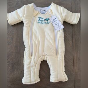 Magical Sleepsuit Cream Baby One Piece